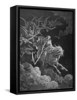 The Vision of Death, Engraved by Heliodore Joseph Pisan (1822-90) C.1868-Gustave Doré-Framed Stretched Canvas