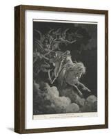 The Vision of Death on a Pale Horse-Gustave Doré-Framed Photographic Print