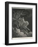 The Vision of Death on a Pale Horse-Gustave Doré-Framed Photographic Print