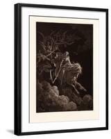 The Vision of Death-Gustave Dore-Framed Giclee Print