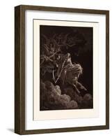 The Vision of Death-Gustave Dore-Framed Giclee Print