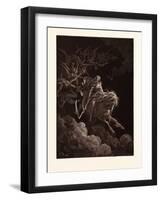 The Vision of Death-Gustave Dore-Framed Giclee Print