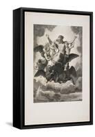 The Vision of Ezekiel, 1808-Giuseppe Longhi-Framed Stretched Canvas