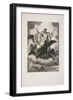 The Vision of Ezekiel, 1808-Giuseppe Longhi-Framed Giclee Print