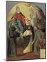 The Vision of Fray Lauterio, C.1640-Bartolome Esteban Murillo-Mounted Giclee Print