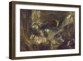 The Vision of Jacob's Ladder-J. M. W. Turner-Framed Giclee Print