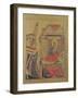 The Vision of Pope Innocent III, circa 1295-1300-Giotto di Bondone-Framed Giclee Print