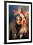 The Vision of Saint Anthony of Padua C.1730-Giovanni Battista Pittoni-Framed Giclee Print