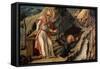 The Vision of Saint Augustine, Between 1452 and 1465-Filippo Lippi-Framed Stretched Canvas