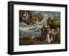 The Vision of Saint Augustine, C. 1520-Benvenuto Tisi Da Garofalo-Framed Giclee Print