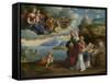 The Vision of Saint Augustine, C. 1520-Benvenuto Tisi Da Garofalo-Framed Stretched Canvas