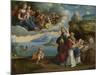 The Vision of Saint Augustine, C. 1520-Benvenuto Tisi Da Garofalo-Mounted Giclee Print