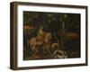 The Vision of Saint Eustace, C. 1440-Antonio Pisanello-Framed Giclee Print