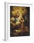 The Vision of Saint Francis, 1640S-Pietro da Cortona-Framed Giclee Print