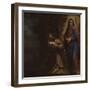 The Vision of Saint Francis, Ca 1586-Lodovico Carracci-Framed Giclee Print