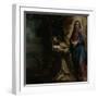 The Vision of Saint Francis of Assisi, 1585-Lodovico Carracci-Framed Giclee Print