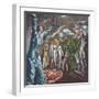 The Vision of Saint John, c.1608–14-El Greco-Framed Giclee Print