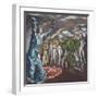 The Vision of Saint John, c.1609-14-El Greco-Framed Giclee Print