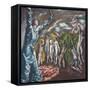 The Vision of Saint John-El Greco-Framed Stretched Canvas