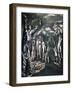 The Vision of Saint John-El Greco-Framed Giclee Print