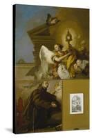 The Vision of Saint Paschal Baylon, 1767-1769-Giambattista Tiepolo-Stretched Canvas
