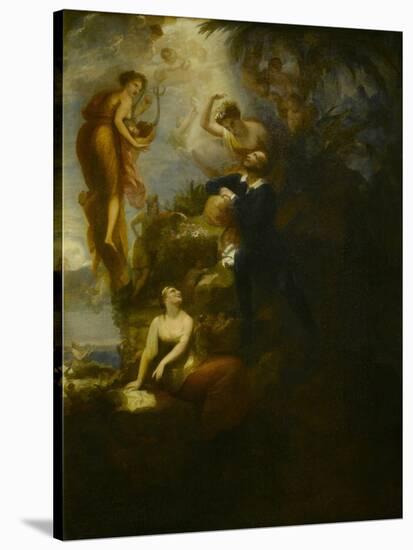 The Vision of Shakespeare, 1829-30-Henry Howard-Stretched Canvas