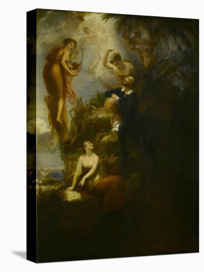The Vision of Shakespeare, 1829-30-Henry Howard-Stretched Canvas