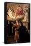 The Vision of St. Alphonsus Rodriguez-Francisco de Zurbarán-Framed Stretched Canvas