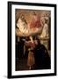 The Vision of St. Alphonsus Rodriguez-Francisco de Zurbarán-Framed Giclee Print