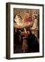 The Vision of St. Alphonsus Rodriguez-Francisco de Zurbarán-Framed Giclee Print