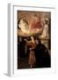 The Vision of St. Alphonsus Rodriguez-Francisco de Zurbarán-Framed Giclee Print