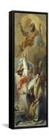 The Vision of St Anna, 1759-Giovanni Battista Tiepolo-Framed Stretched Canvas