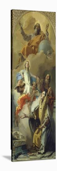 The Vision of St Anna, 1759-Giovanni Battista Tiepolo-Stretched Canvas