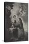 The Vision of St Anthony of Padua-Bartolome Esteban Murillo-Stretched Canvas