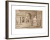 The Vision of St Augustine-Vittore Carpaccio-Framed Art Print