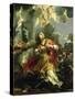 The Vision of St. Barbara-Pietro Da Cortona-Stretched Canvas