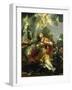 The Vision of St. Barbara-Pietro Da Cortona-Framed Giclee Print