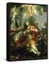 The Vision of St. Barbara-Pietro Da Cortona-Framed Stretched Canvas