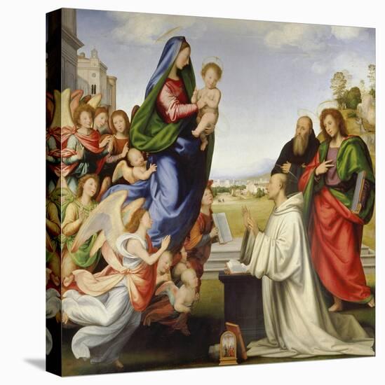 The Vision of St. Bartholomew-Fra Bartolomeo-Stretched Canvas