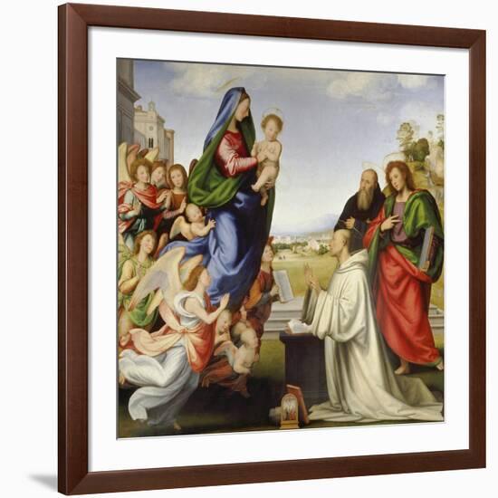 The Vision of St. Bartholomew-Fra Bartolomeo-Framed Giclee Print