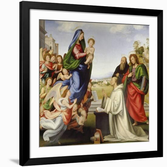 The Vision of St. Bartholomew-Fra Bartolomeo-Framed Giclee Print