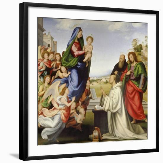 The Vision of St. Bartholomew-Fra Bartolomeo-Framed Giclee Print