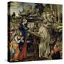 The Vision of St. Bernard, c.1485-87-Filippino Lippi-Stretched Canvas