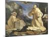 The Vision of St Bruno, 1647-Giovanni Francesco Barbieri-Mounted Giclee Print