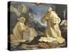 The Vision of St Bruno, 1647-Giovanni Francesco Barbieri-Stretched Canvas