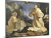 The Vision of St Bruno, 1647-Giovanni Francesco Barbieri-Mounted Giclee Print