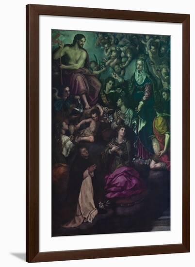 The Vision of St. Hyacinth-Alessandro Allori-Framed Giclee Print