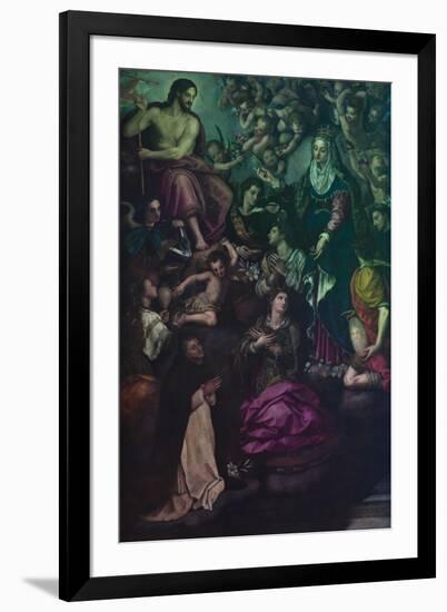 The Vision of St. Hyacinth-Alessandro Allori-Framed Giclee Print