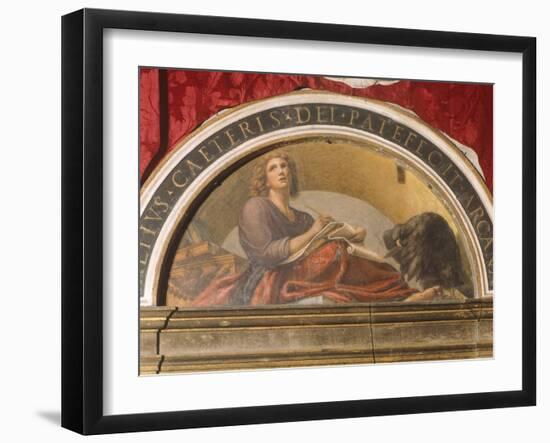 The Vision of St John-Antonio Allegri Da Correggio-Framed Giclee Print