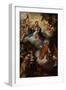 The Vision of St. Philip Neri, 1721-Marco Benefial-Framed Giclee Print